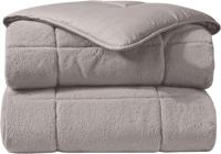 Zelesta Zelesta Teddybed Taupe 200x200 - Fluffy Teddy Dekbed zonder Overtrek