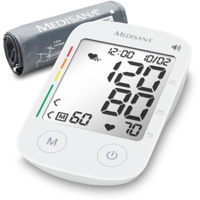 Sprekende bloeddrukmeter - MEDISANA - BU 535 - 6 talen - Groot scherm - XXL-cijferig - Aritmiemeting - 240 herinneringen
