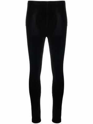 Alchemy x Lia Aram pantalon skinny en velours - Noir