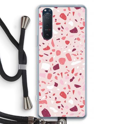 Terrazzo N°15: Sony Xperia 5 II Transparant Hoesje met koord