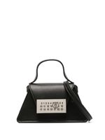 MM6 Maison Margiela mini sac à main Numeric en cuir - Noir - thumbnail