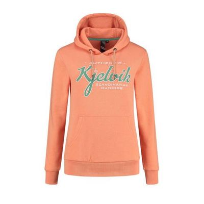 Kjelvik outdoor hoodie Babette oranje Kjelvik outdoor hoodie Babette oranje