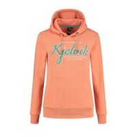 Kjelvik outdoor hoodie Babette oranje - thumbnail
