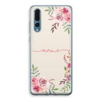 Rozen: Huawei P20 Pro Transparant Hoesje