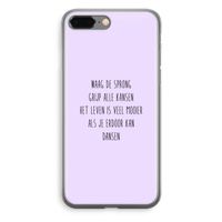 Sprong: iPhone 8 Plus Transparant Hoesje Sprong: iPhone 8 Plus Transparant Hoesje