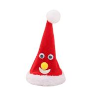 6 inch elektrische Cap kerst schommel boom hoed Kerst ornamenten rekwisieten (schud dop met muziek)