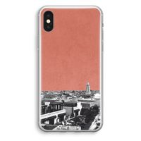 Marrakech Skyline : iPhone X Transparant Hoesje