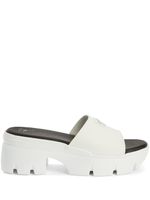 Giuseppe Zanotti sandales Apocalypse Hot à plateforme - Blanc
