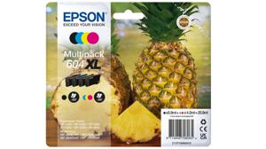 Epson Inktcartridge T10H6, 604XL Origineel Combipack Zwart, cyaan, magenta, geel C13T10H64010