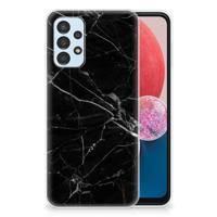 Samsung Galaxy A13 4G | TPU | Siliconen hoesje | Marmer Zwart - Origineel Cadeau Vader