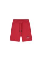 Malelions Junior Split Shorts Rood / Wit-140 maat 140