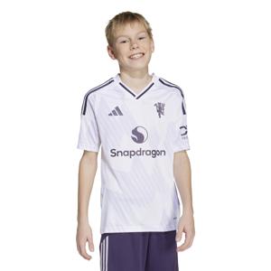 Manchester United Shirt Uit Junior 2025/2026 - Maat 164 - Kleur: Wit | Soccerfanshop