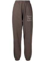 7 DAYS Active pantalon de jogging à logo imprimé - Gris