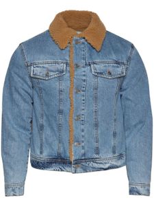 Bally veste en jean doublée - Bleu