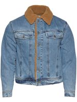 Bally veste en jean doublée - Bleu
