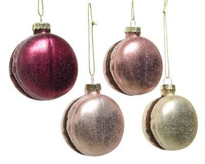 Ornament glas l4.20b5.50h6.50cm a4 - Decoris