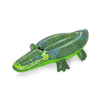 Bestway Opblaasbare Krokodil Figuur met Handgrepen 152x71 cm +3 Jaar Strand en Zwembad 41477