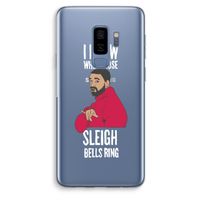 Sleigh Bells Ring: Samsung Galaxy S9 Plus Transparant Hoesje