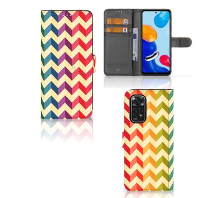 Xiaomi Redmi Note 11/11S | Telefoon Hoesje | Zigzag Multi Color Xiaomi Redmi Note 11/11S | Telefoon Hoesje | Zigzag Multi Color
