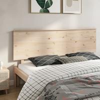 Hoofdbord 204x6x82,5 cm massief grenenhout