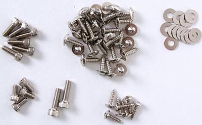 101 OCTANE Cladding screw set nitro,aerox chrome