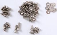 101 OCTANE Cladding screw set nitro,aerox chrome