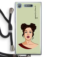 Pop-Art Creator: Sony Xperia XZ1 Transparant Hoesje met koord