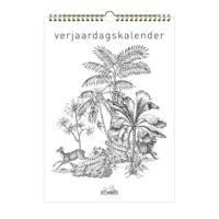 Vintage Jungle Verjaardagskalender