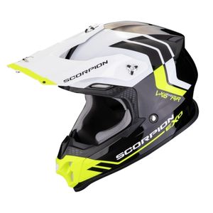 SCORPION VX-16 Fusion, Motorcross helm, Zwart-Neongeel