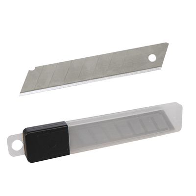 Silverline Stanleymes - Afbreekmesjes - Reserve Mesjes - 18 mm - 10 stuks Silverline Stanleymes - Afbreekmesjes - Reserve Mesjes - 18 mm - 10 stuks