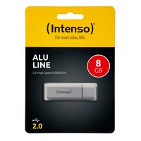 Intenso Alu Line USB flash drive 8 GB USB Type-A 2.0 Zilver - thumbnail