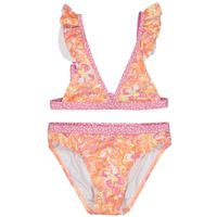 Quapi Meisjes bikini - Bibine - AOP bloemen wit