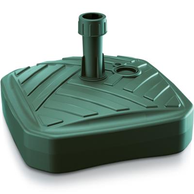 Prosperplast Parasolvoet - vierkant - rotan - groen - 12L - dia 39 cm - houder