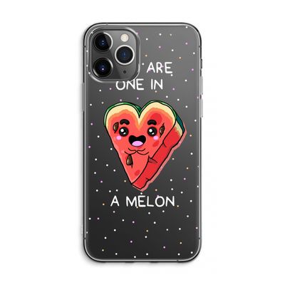 One In A Melon: iPhone 11 Pro Max Transparant Hoesje