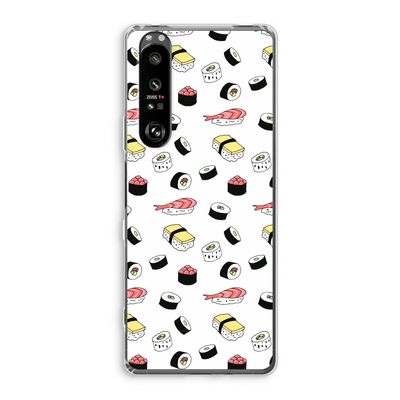 Sushi time: Sony Xperia 1 III Transparant Hoesje