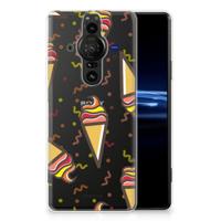 Sony Xperia Pro-I | Siliconen Case | Icecream