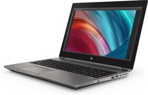 HP ZBook 15 G6 Mobiel werkstation 39,6 cm (15.6") Full HD Intel® Core™ i7 16 GB DDR4-SDRAM 512 GB SSD NVIDIA Quadro T1000 Wi-Fi 6 (802.11ax) Windows 10 Pro Zilver