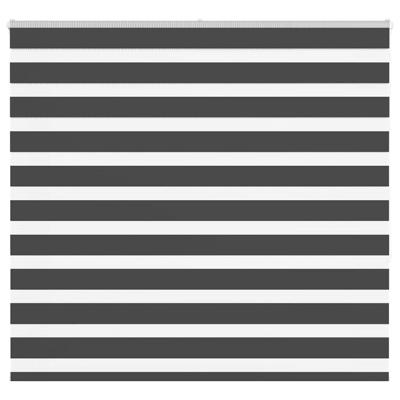 VidaXL Zebra rolgordijn 165x150 cm stofbreedte 160,9 cm zwart