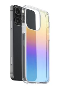 Cellularline Prisma Case Backcover Apple iPhone 14 Pro Transparant, Meerdere kleuren Inductieve lading