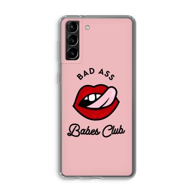 Badass Babes Club: Samsung Galaxy S21 Plus Transparant Hoesje