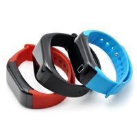 Bandje voor F1 Activity Tracker | Zwart, Rood & Blauw