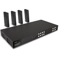 Lindy 38345 audio/video extender AV-zender & ontvanger Zwart - thumbnail