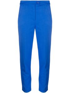 Patrizia Pepe pantalon fuselé court - Bleu