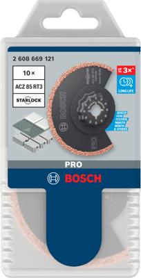 Bosch Accessoires PRO ACZ 85 RT3 segmentzaagblad voor mortel | 85 x 2 |5 mm | 10 stuks - 2608669121