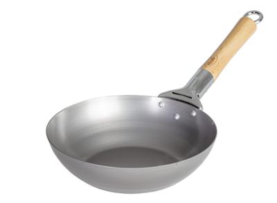 Blackwell Wokpan Voccelli Carbonstaal - ø 25 cm - zonder anti-aanbaklaag