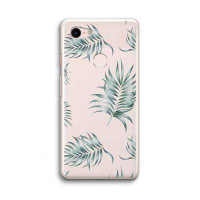 Simple leaves: Google Pixel 3 Transparant Hoesje
