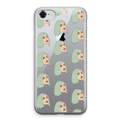 King Kylie: iPhone 8 Transparant Hoesje