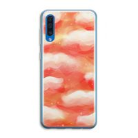 Lichte Wolken: Samsung Galaxy A50 Transparant Hoesje
