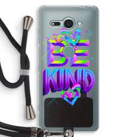 Be Kind: Sony Xperia XZ2 Compact Transparant Hoesje met koord