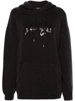 R13 hoodie New York en coton - Noir